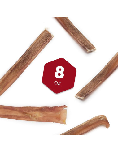 Palos de Bully 10 cm Mejores Palos de Bully - 226 g Natural