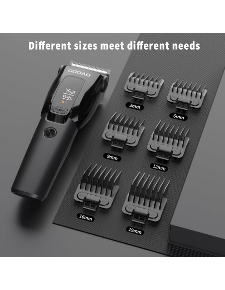 Cortadora de Perros Inalámbrica Gooad 7500rpm con Kit Completo