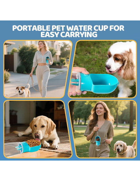 Botella de Agua y Comida para Perros Pyrrion 320ml/500ml Botella de Agua y Comida para Perros Pyrrion 320ml/500ml