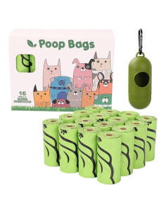 240 Bolsas Compostables de Excremento de Perro Genérica - Lavanda