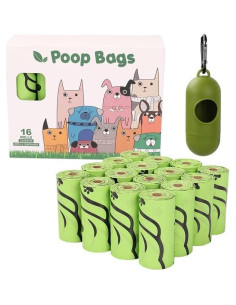 240 Bolsas Compostables de Excremento de Perro Genérica - Lavanda 2