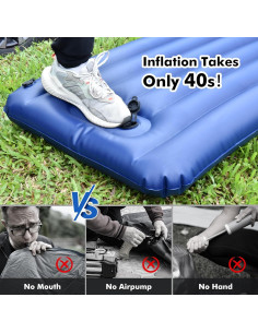 Funda de Asiento para Perros Chumajor GD148 - Inflado Rápido 40s, Soporta 181kg, Diseño Antideslizante 2