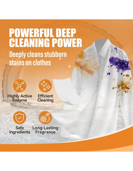 Hojas de Detergente Ecológicas YUCO 200 Cargas Aroma Cítricos