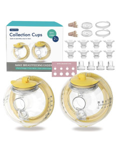 Copa de colección manos libres PumpMom 27mm con insertos 17-24mm
