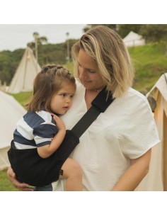 Portabebés Ergonómico Ajustable Takami Negro para Niños 0-3 Años 2