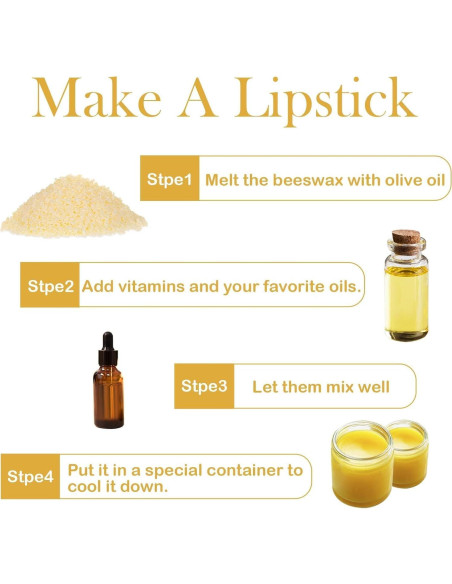 Kit de Velas Hechas a Mano Wfmolcand 4.54 kg Cera de Abeja DIY