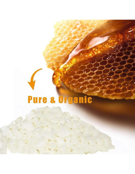 Kit de Velas Hechas a Mano Wfmolcand 4.54 kg Cera de Abeja DIY