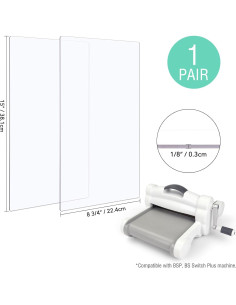Almohadillas de Corte BAOFALI de Policarbonato 38.1x22.4cm 2Pcs 2