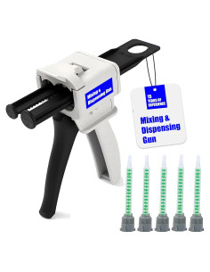 Pistola de Dispensación AB SoKalChw 50ml 1:1/2:1 con Boquillas