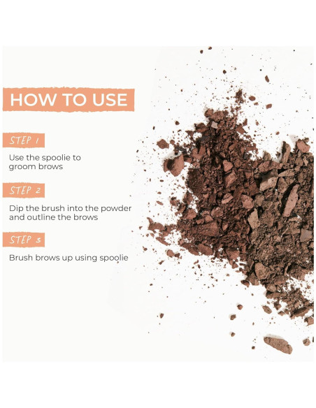 Dúo de Polvo para Cejas Wunderbrow Rubio con Brocha Doble Punta Dúo de Polvo para Cejas Wunderbrow Rubio con Brocha Doble Punta