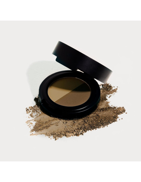 Dúo de Polvo para Cejas Wunderbrow Rubio con Brocha Doble Punta Dúo de Polvo para Cejas Wunderbrow Rubio con Brocha Doble Punta