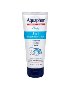 Crema Sanadora Aquaphor Baby 3 en 1 100ml para Erupciones