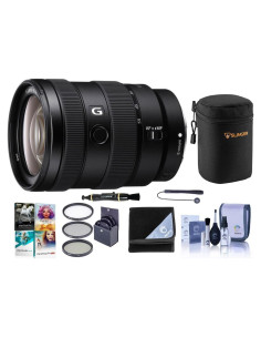 Lente Sony E 16-55mm f/2.8 G con Kit de Filtros y Accesorios