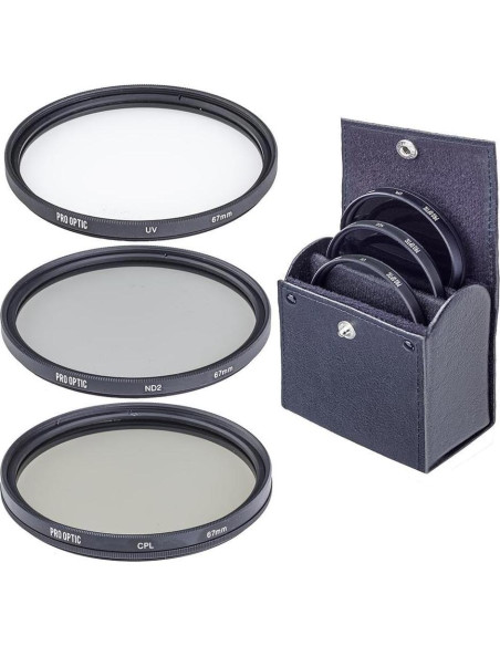 Lente Sony E 16-55mm f/2.8 G con Kit de Filtros y Accesorios