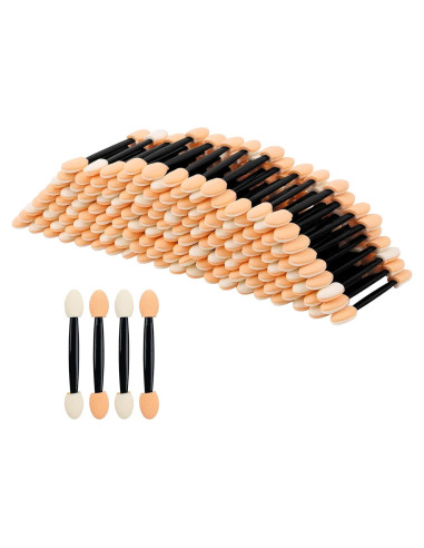 150 Aplicadores Desechables de Sombra de Ojos YOLCAR 6.2cm