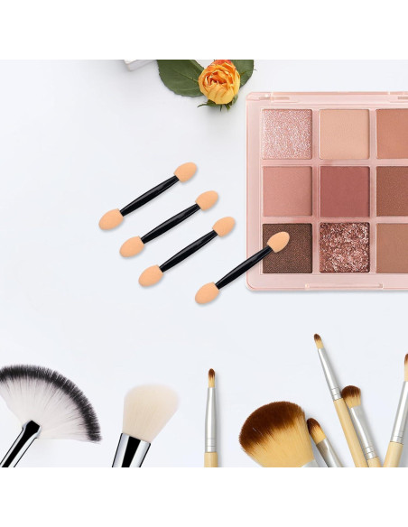 150 Aplicadores Desechables de Sombra de Ojos YOLCAR 6.2cm