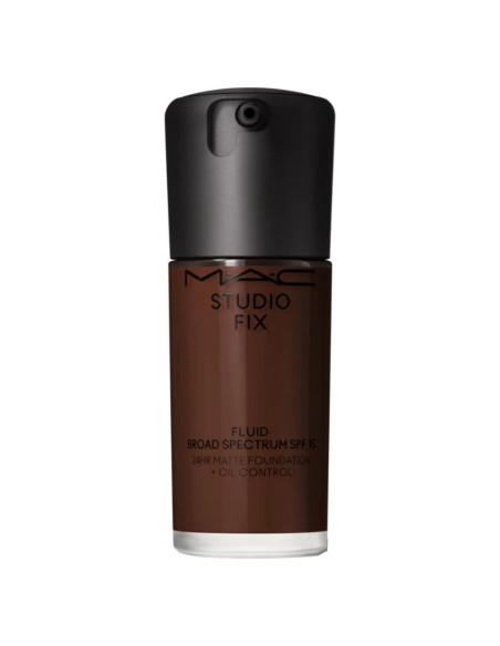 Base de Maquillaje M.A.C Studio Fix Fluid SPF 15 NW57 30 mL Base de Maquillaje M.A.C Studio Fix Fluid SPF 15 NW57 30 mL