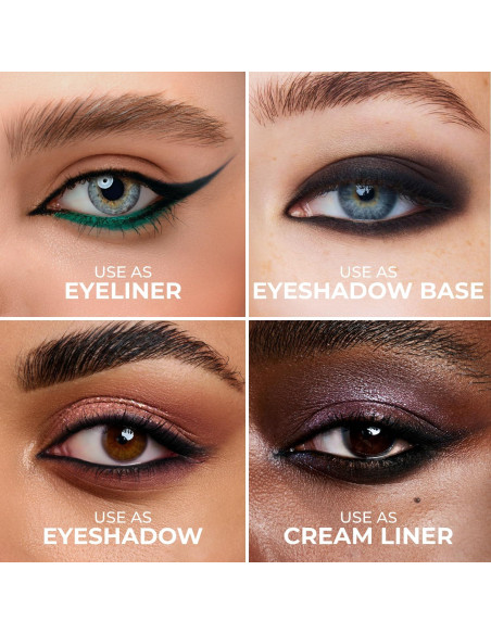 Delineador en Gel LAMEL 401 Negro Profundo Impermeable 1.4g