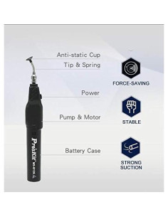 Bolígrafo de Succión GOLDEN BLUE MS-B126 Antiestático 0.05kg 2