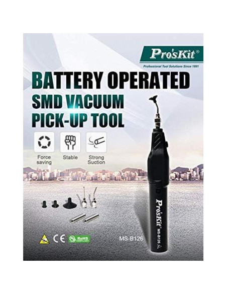 Bolígrafo de Succión GOLDEN BLUE MS-B126 Antiestático 0.05kg