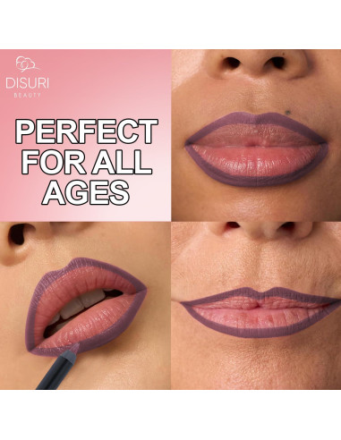 Lápiz Labial DISURI Beauty Color Pop Nude Mood - Semi-Mate Vegano