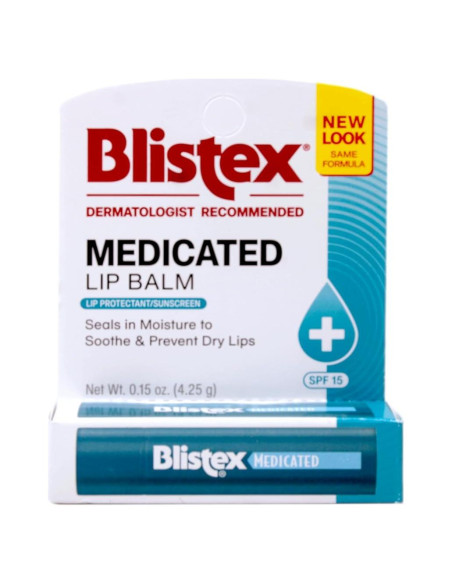 Bálsamo Labial Medicado Blistex SPF 15 - Paquete de 8 x 4.25g Bálsamo Labial Medicado Blistex SPF 15 - Paquete de 8 x 4.25g
