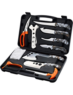 Conjunto de Cuchillos de Caza KNINE OUTDOORS 12 Piezas 2