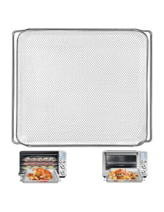Canasta de Malla para Air Fryer GWY 16.5x11.8cm Acero Plateado