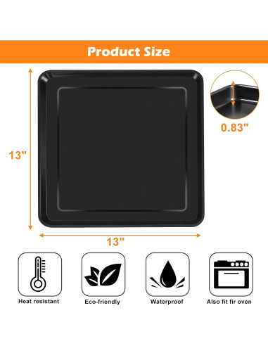 Sartén para Freidora de Aire Ninja Foodi SP101 33x33 cm Acero Inoxidable