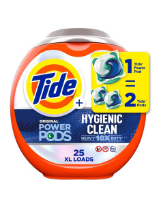 Detergente para Ropa Tide 10X Poder PODS Original 25 Unidades