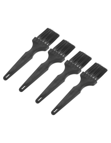 Cepillo Antiestático uxcell 4 Pcs Nylon 40x40mm para Limpieza