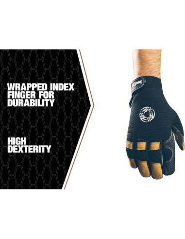 Guantes de Trabajo para Electricistas Southwire GLOVE1L - Paquete de 2