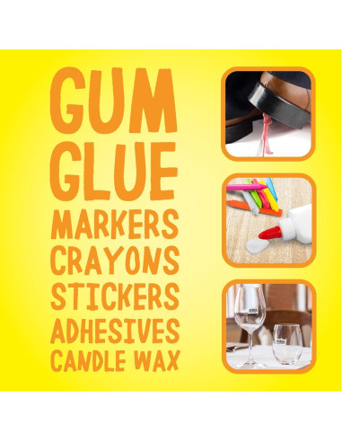 Goo Gone Removedor de Adhesivos Spray Gel 354 ml - 6 Paquetes