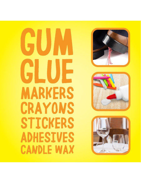 Goo Gone Removedor de Adhesivos Spray Gel 354 ml - 6 Paquetes