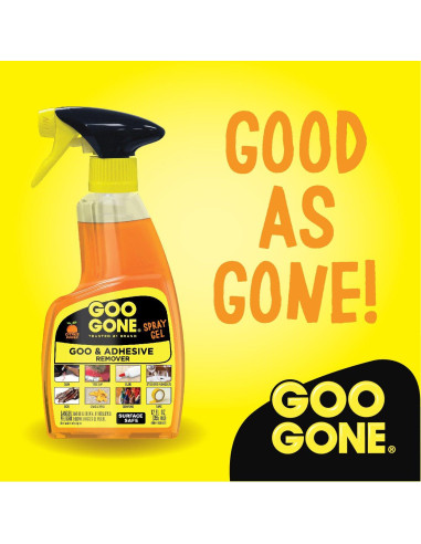 Goo Gone Removedor de Adhesivos Spray Gel 354 ml - 6 Paquetes