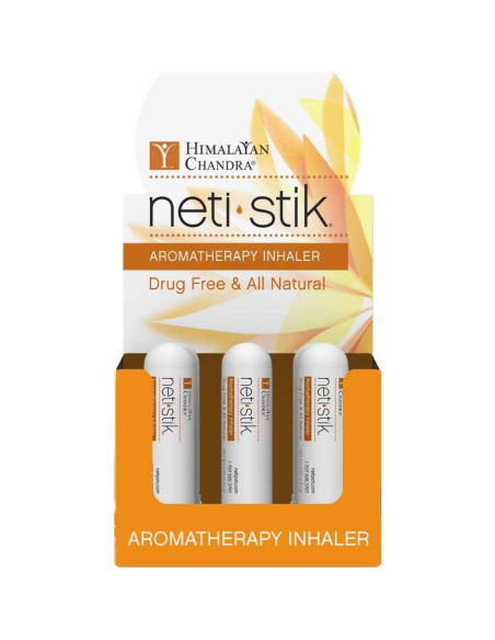 Exhibidor Neti Stik Himalayan Chandra - 12 Unidades Aromaterapia