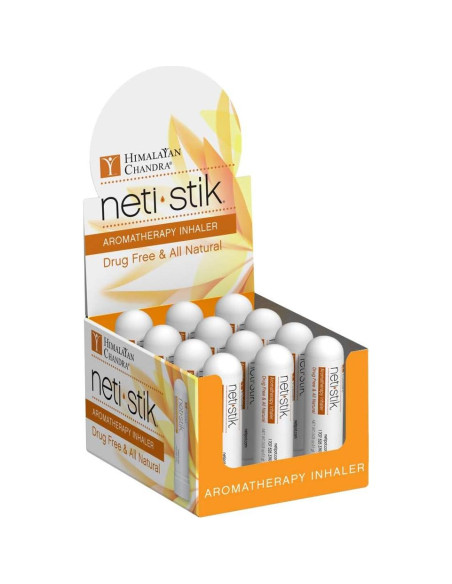 Exhibidor Neti Stik Himalayan Chandra - 12 Unidades Aromaterapia