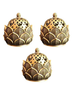 Quemador de Incienso Loto Hueco ZQTSANKESL Mini Decoración