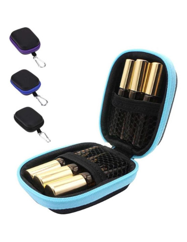 Juego de 3 estuches de llavero UPSTORE para aceites esenciales