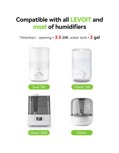 Cartuchos de Desmineralización Mbetter para Humidificadores LEVOIT - Paquete de 8 2