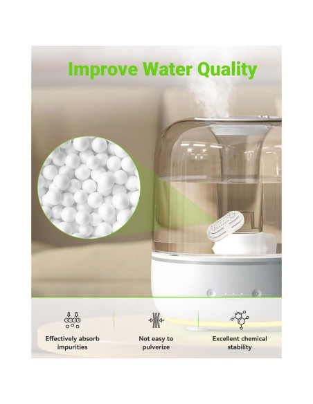 Cartuchos de Desmineralización Mbetter para Humidificadores LEVOIT - Paquete de 8