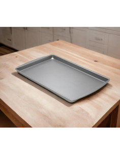 Bandeja para Galletas Antiadherente G&S Metal, Juego de 2, Gris 2