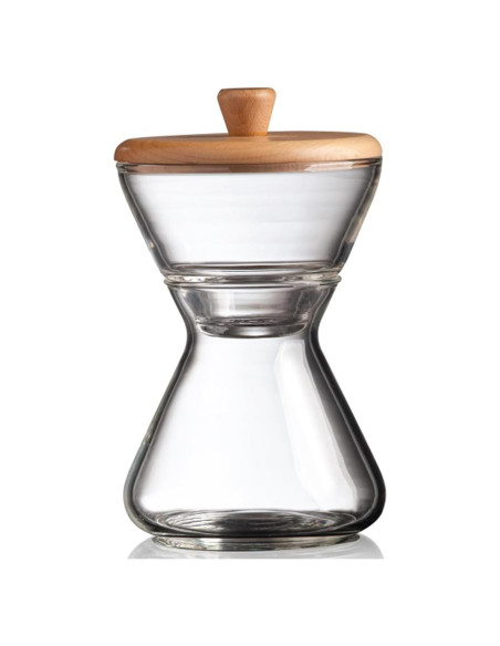 Juego de Azúcar y Crema CHEMEX de Vidrio Soplado - 2 Piezas