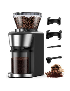 Molinillo de Café COWSAR B8002 Negro, 35 Posiciones, Antiestático