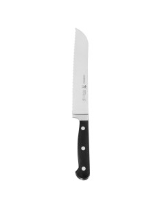 Cuchillo de Pan HENCKELS Classic 17.78 cm Serrado Negro