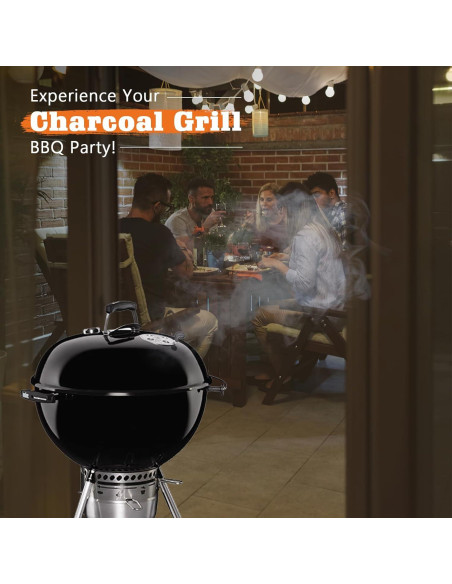 Kit de Limpieza One-Touch Weber 18.5" Plata - YAOAWE