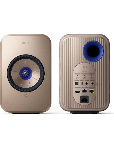 Sistema de Altavoces Inalámbricos KEF LSX II Beige Soundwave