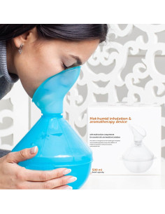 Inhalador de Vapor Genérico Chudesnik-500, 500 ml para Aromaterapia 2