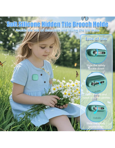 4 Fundas de Silicona LAKSDIURT para Tile Mate 2024 Impermeables