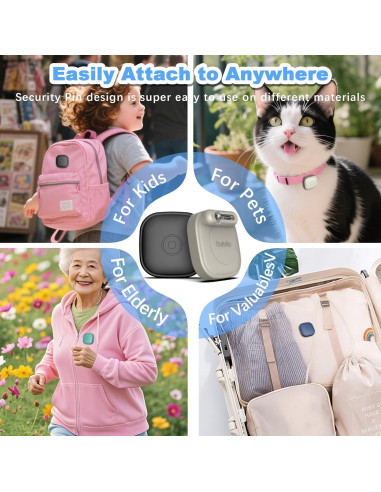 4 Fundas de Silicona LAKSDIURT para Tile Mate 2024 Impermeables